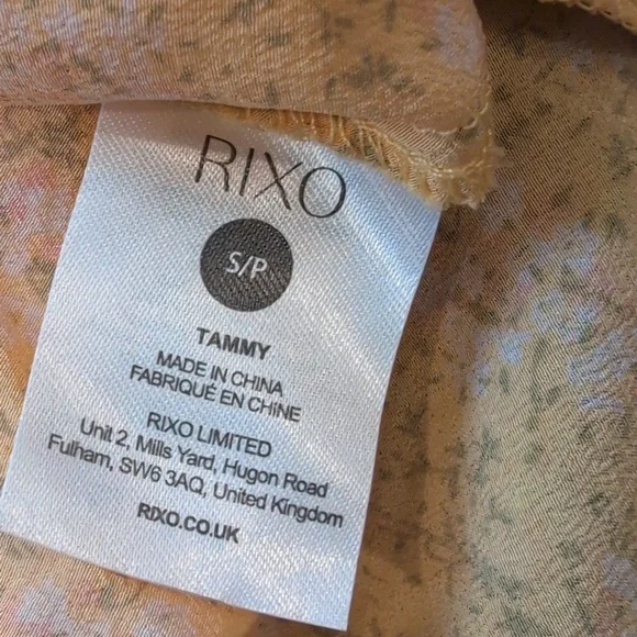 Rixo Tammy Silk Midi Dress - Picture 6 of 12